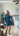 PRE ORDER Denim Scalloped Dress