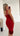 Red Bandage Midi Dress