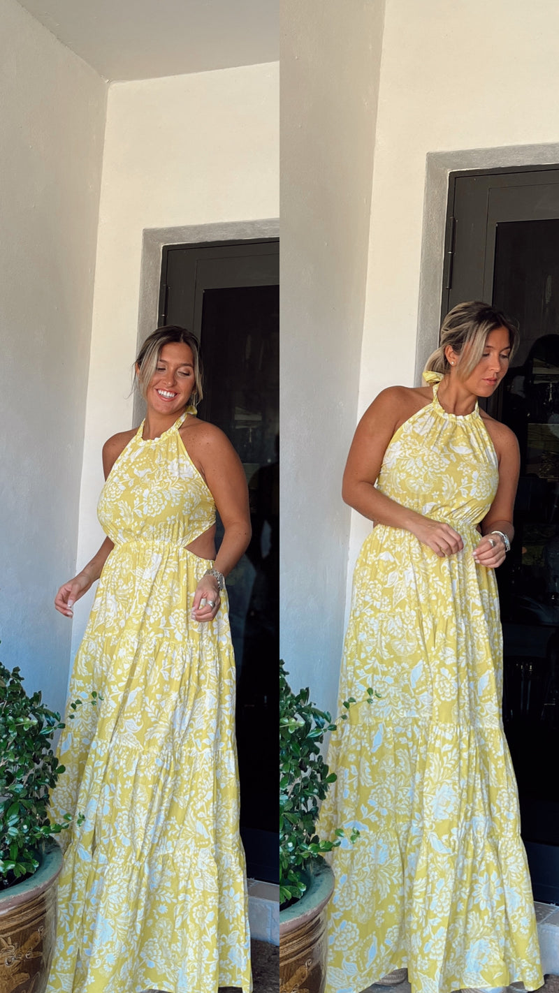 Yellow Maxi Dress