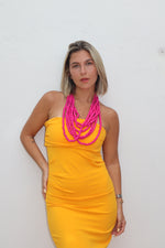 Pink Beads Necklace