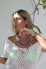 MultiColor String Necklace