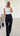 Embroided Straight Leg Jean