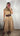 Button Down Tan Dress
