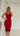 Red Bandage Midi Dress
