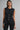 Tailored Button Front Vest Jacket - BLACK