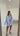 Zizzy Blue Swing Mini Dress