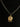 Black Chain Single Charm Necklace