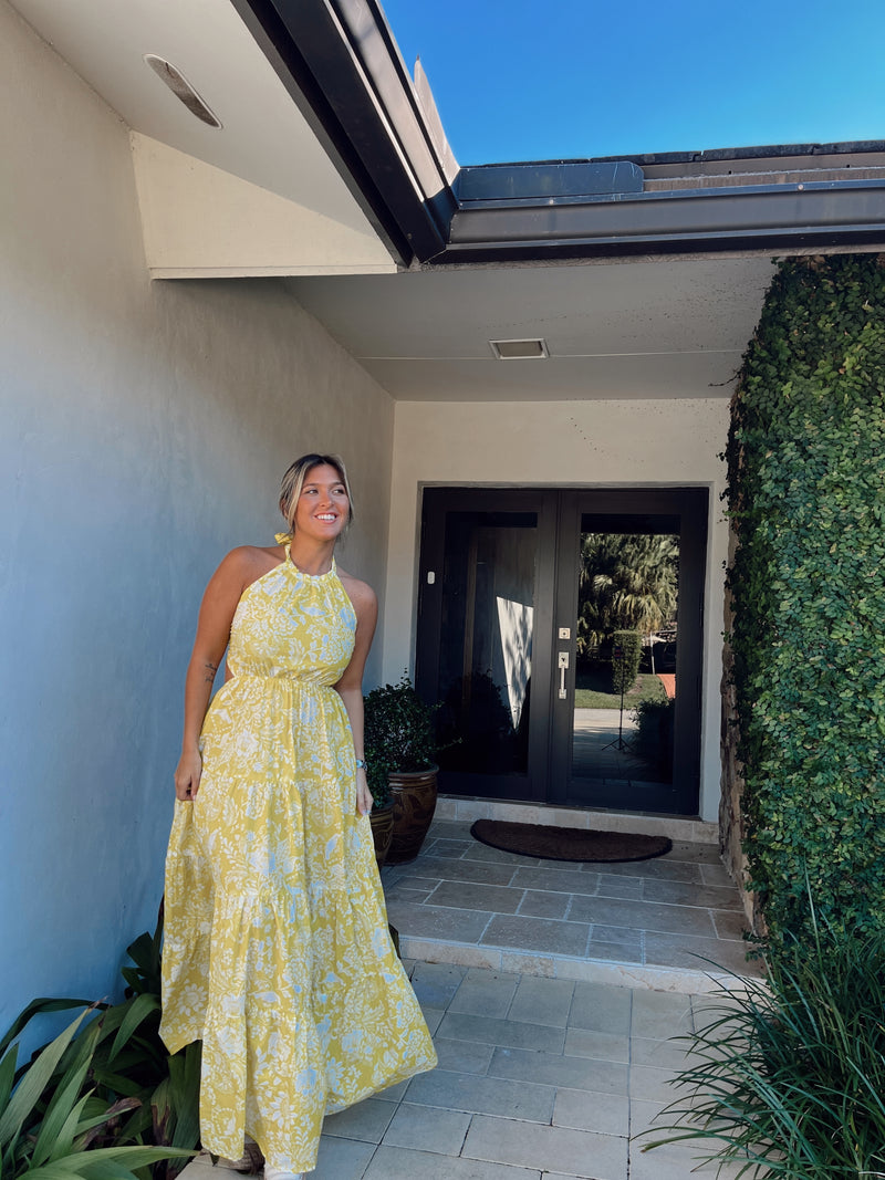 Yellow Maxi Dress