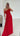 Red Sculptural Dress