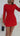 Red - Muse Long Sleeve Mini Dress