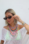MultiColor String Necklace