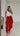 Red - The Rouched Pant