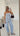 Blue - Strapless Barrel Jumpsuit