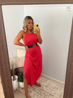 Fuchsia Jersey Maxi