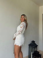 Santana Lace Set White