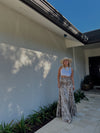 Python Maxi Skirt