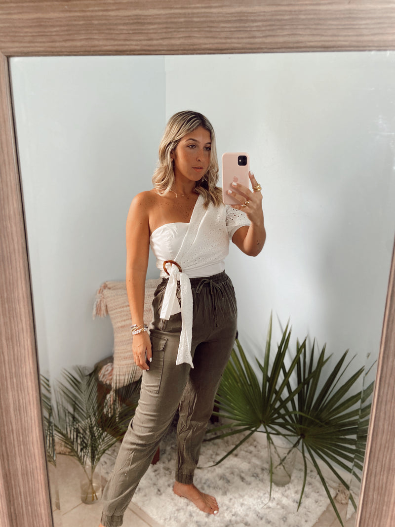 Monica One Shoulder Top