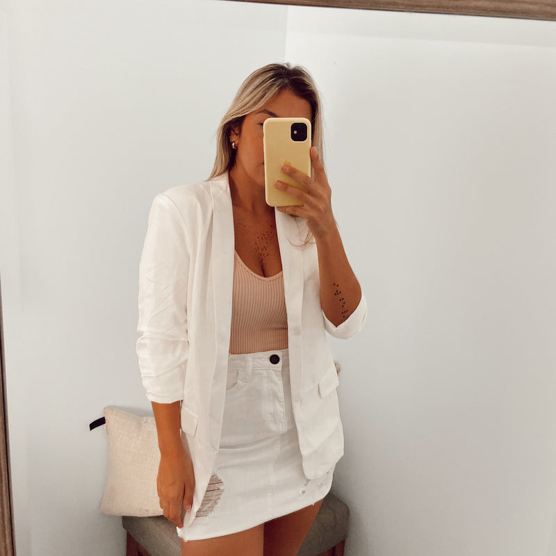 White Blazer