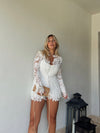 Santana Lace Set White