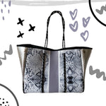 Ana Tote in Silver