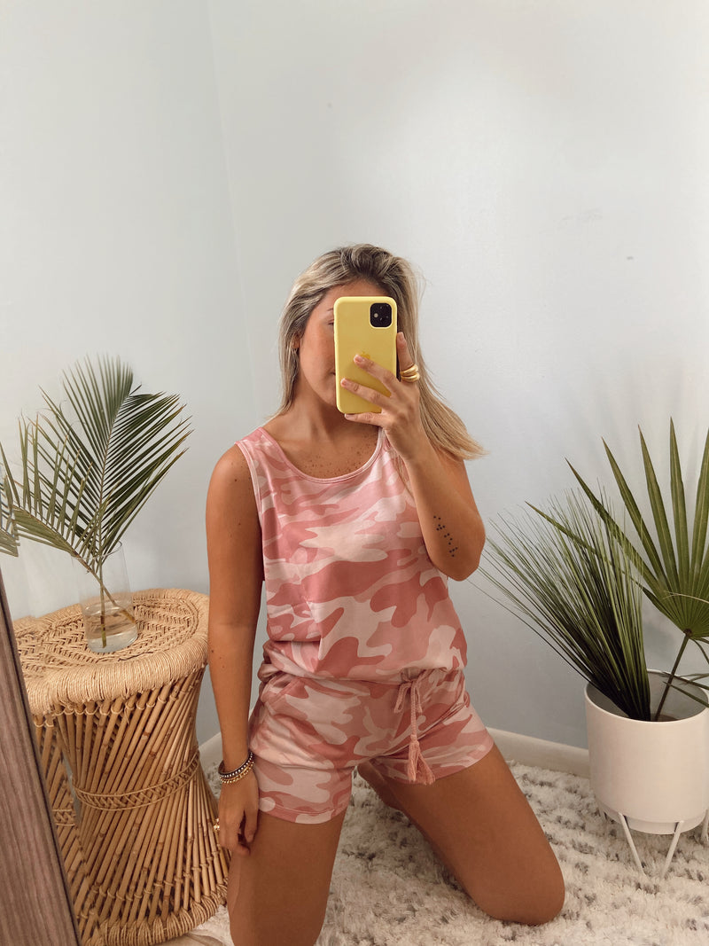 Pink Camo Set