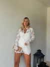 Santana Lace Set White