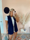 Navy Vest