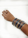 Navy Bangles