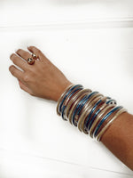 Navy Bangles