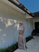 Python Maxi Skirt