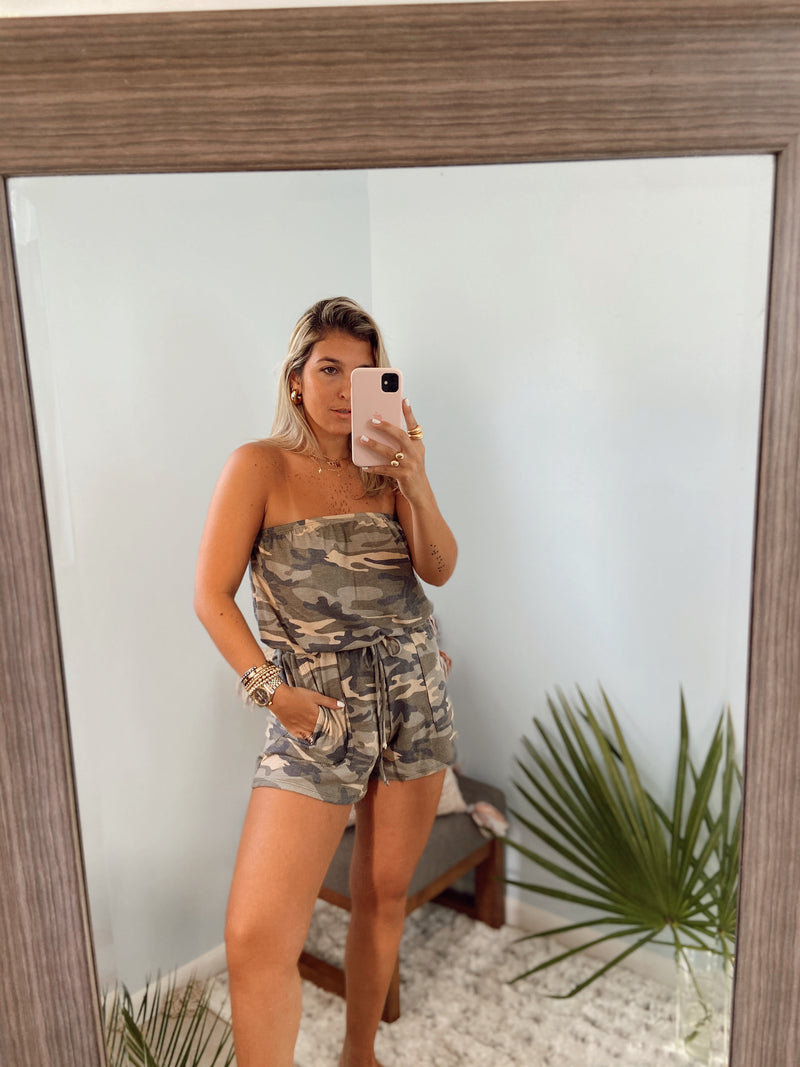 Camo Romper