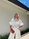 White Lace Blouse