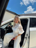 White Lace Blouse