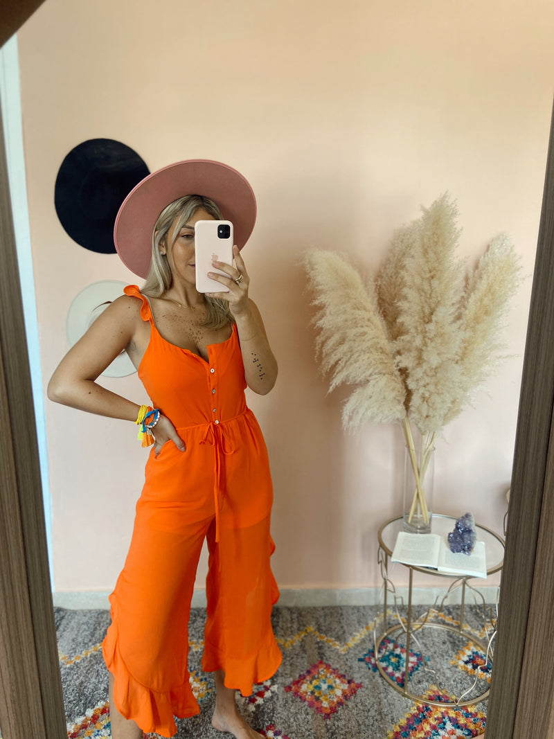 Ara Jumpsuit in orange