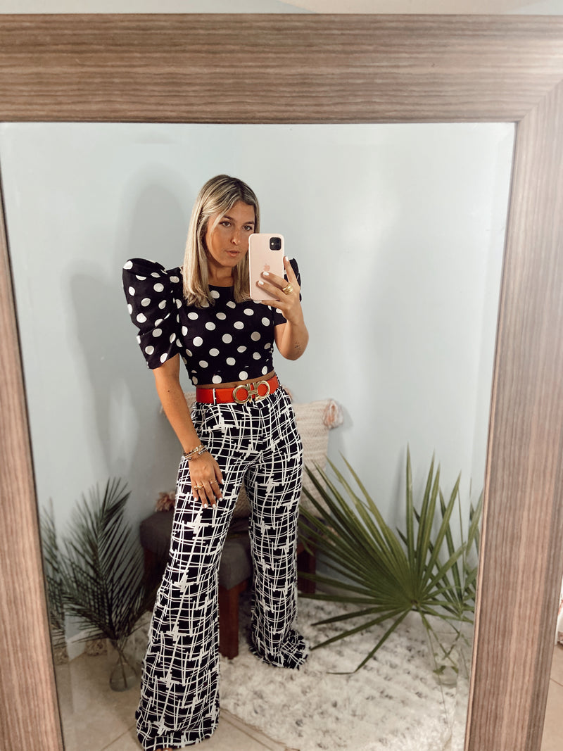 Bold Polka Top