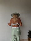 Mint Bra and Pant Set