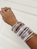 White Bangles