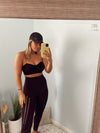 Black Bralette Top