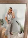 Callie Grey Jumpsuit