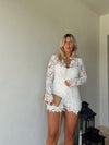 Santana Lace Set White