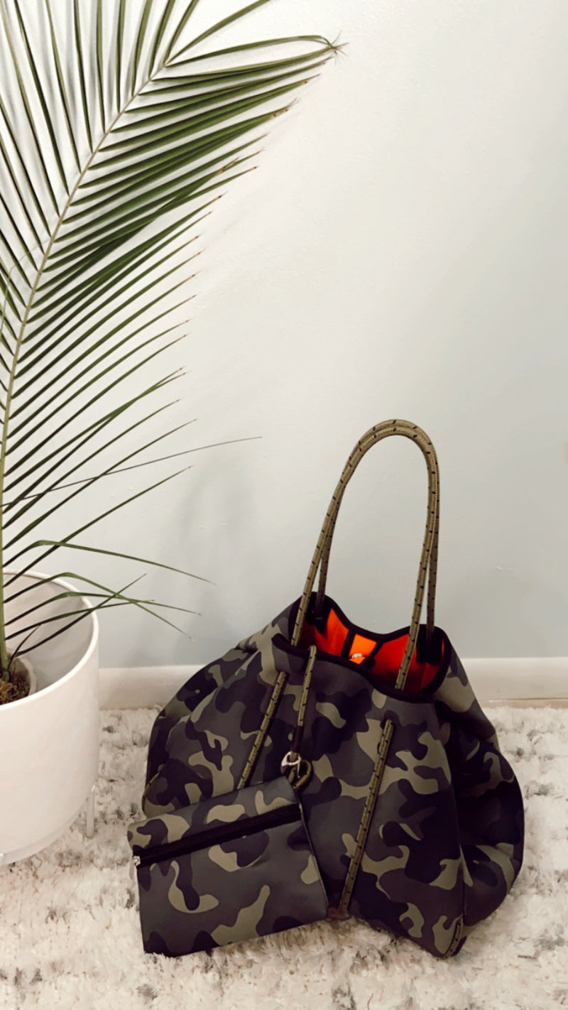 Xena Camo Tote